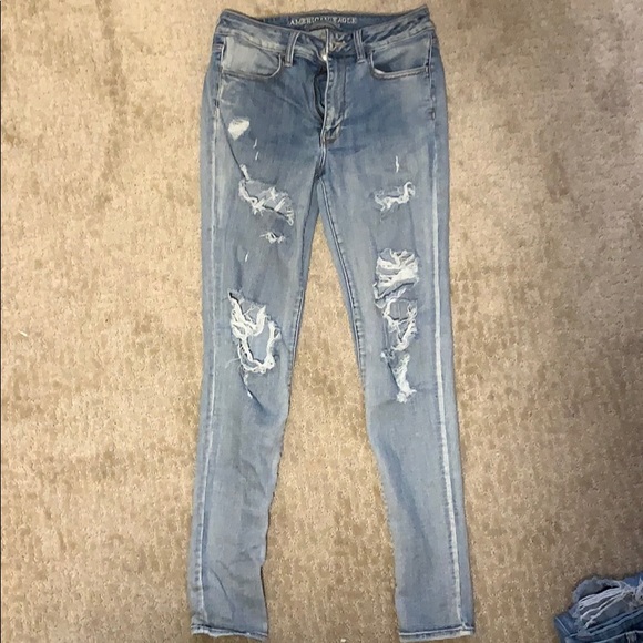 Women’s AE Ripped Jeans - Picture 1 of 1